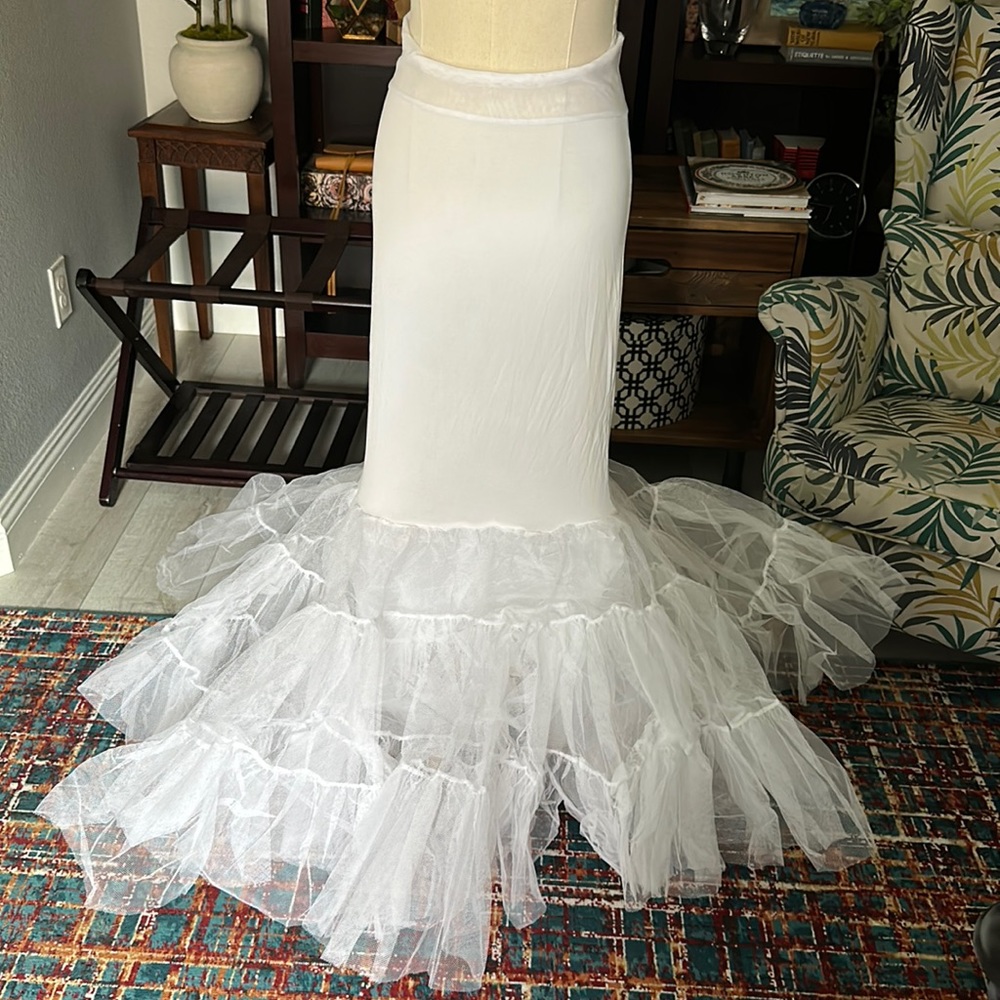 Wedding Mermaid Crinoline Petticoat Undercover